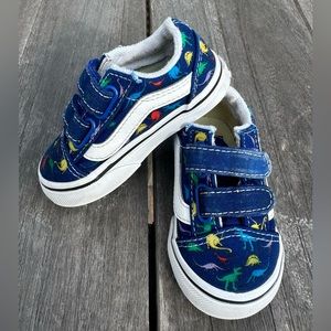 Toddler Velcro closure Vans.